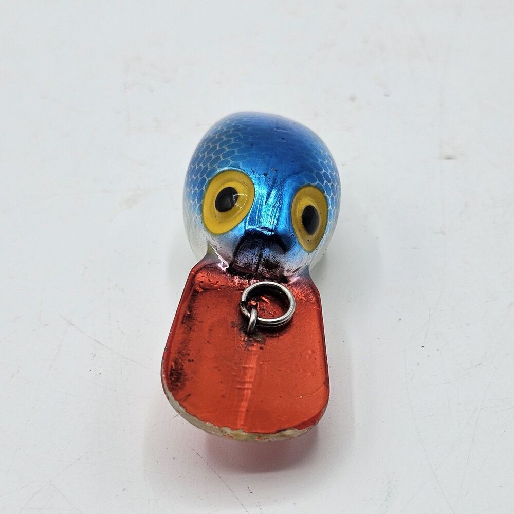 Vintage Pre Rapala Storm Magnum Wiggle Wart Blue Pirate
